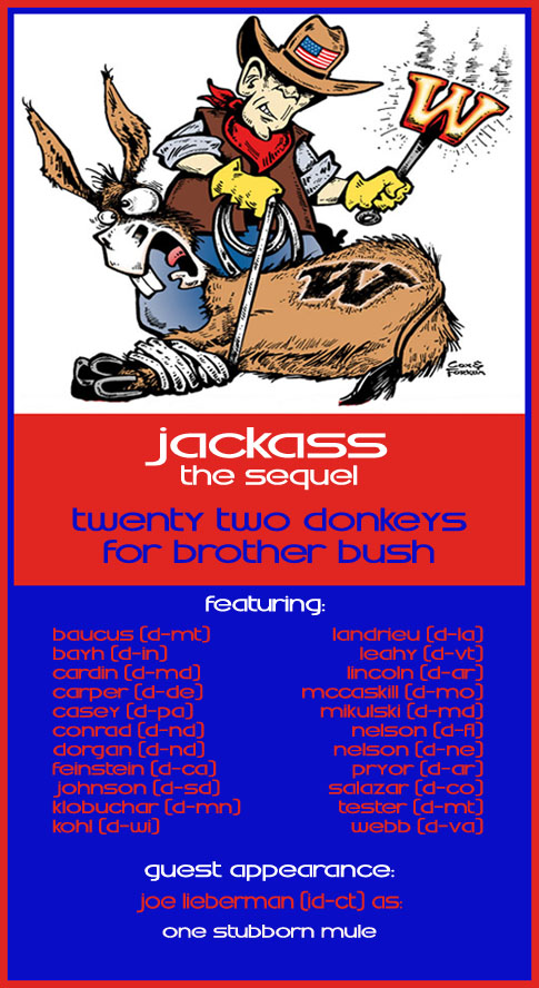 Twenty Two Donkeys For Brother Bush