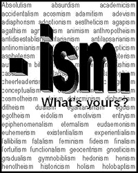 Thoughts On Isms