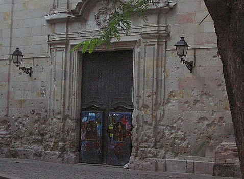 Church at Placa de Sant Felip - 2004