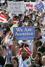 Washington DC immigration rally (Reuters)