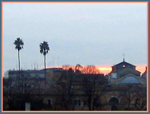 Sunset in Rome - 2004