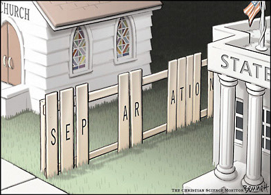 Separation of church & state